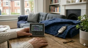 An electric blanket being correctly secured to a mattress for all-night warmth.